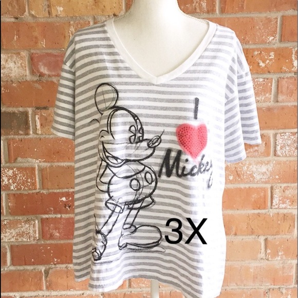 Disney Tops - Organic Cotton Blend Tee By Disney EUC 3X
